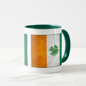 Irish Flag Shamrock Mokken (Voorkant rechts)