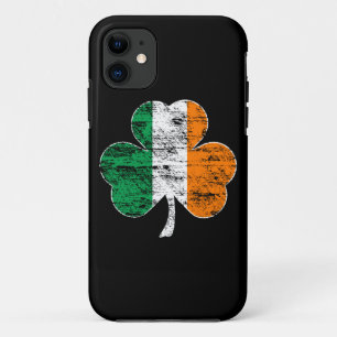 Irish Flag Shamrock (nood) iPhone 5 Hoesje