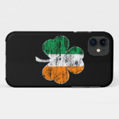 Irish Flag Shamrock (nood) iPhone 5 Hoesje (Achterkant (horizontaal))
