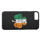 Irish Flag Shamrock (nood) iPhone 7 hoesje (Achterkant (Horizontaal))