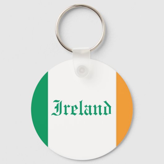 Irish Flag Sleutelhanger (Voorkant)