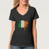 Irish Flag St Patrick s Day T-shirt (Voorkant)