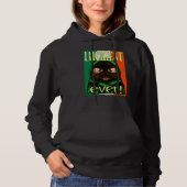 IRISH FLAG ST PATRICK'S CAT HOODIE (Voorkant)