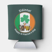 Irish Flag St Patricks Day Blikjeskoeler (Achterkant)