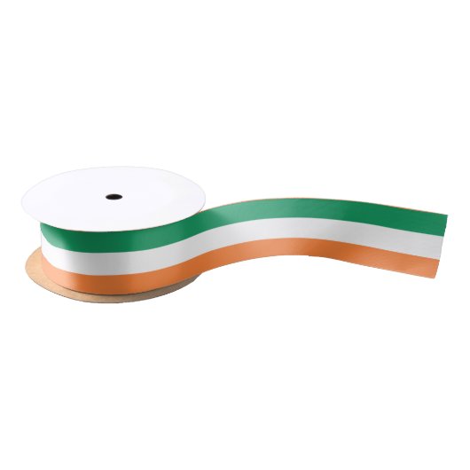 Irish Flag St Patricks Day Satijnen Lint (Spoel)