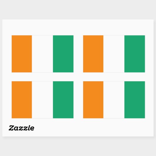 Irish Flag Sticker (Vel)