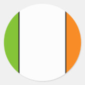 Irish Flag Sticker (Voorkant)