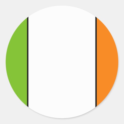 Irish Flag Sticker (Voorkant)