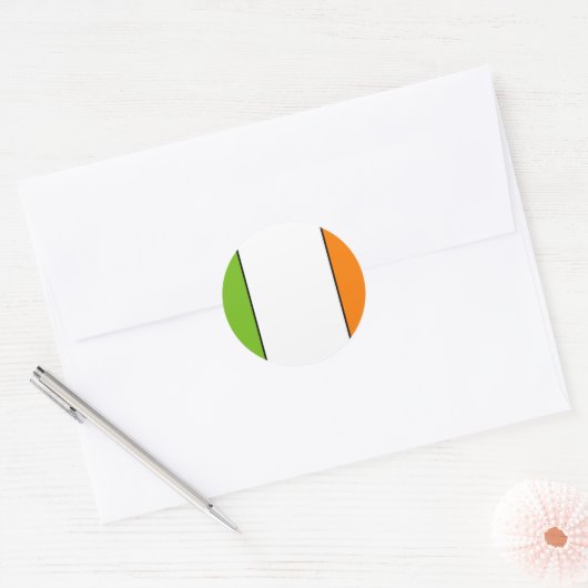 Irish Flag Sticker (Envelop)