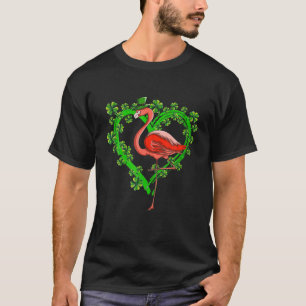 Irish Flamingo Green Saint Patrick Day 2022 Lucky T-shirt