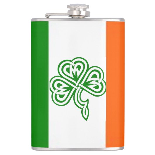 Irish Flask Ierland Heupfles (Voorkant)