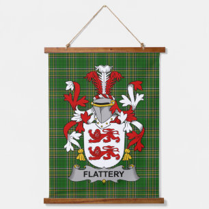 Irish Flattery of O_Flattery Coat of Arms familie Hangend Wandkleed