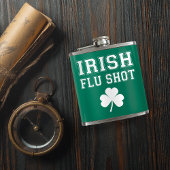 Irish Flu Shot Street Patrick's Day Heupfles