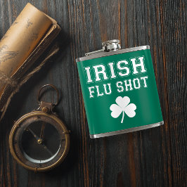 Irish Flu Shot Street Patrick's Day Heupfles