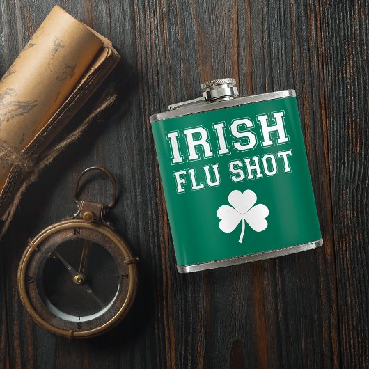 Irish Flu Shot Street Patrick's Day Heupfles