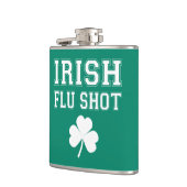 Irish Flu Shot Street Patrick's Day Heupfles (Links)