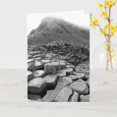 Irish Fog Rolls in Wenskaart Kaart (Gele Bloem)