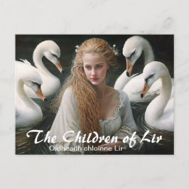 Irish Folklore The Children of Lir Briefkaart