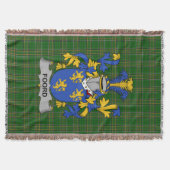 Irish Ford Coat of Arms Family Crest Ierland Deken (Voorkant)