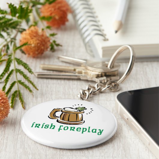 Irish Foreplay Gift Sleutelhanger (Zijkant)
