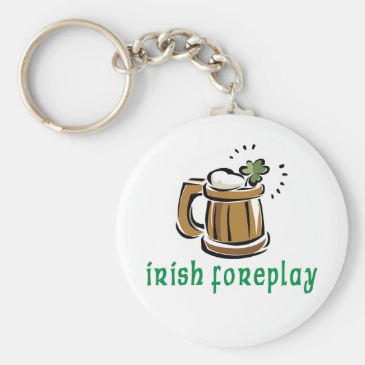 Irish Foreplay Gift Sleutelhanger (Voorkant)