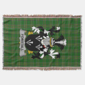 Irish Forstall Coat of Arms Family Crest Ireland Deken (Voorkant)