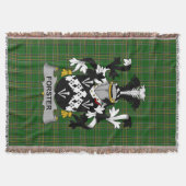 Irish Forster Coat of Arms Family Crest Ireland Deken (Voorkant)