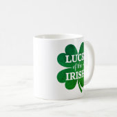 Irish Four Leaf Clover Koffiemok (Voorkant rechts)