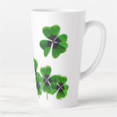 Irish four-leaf Clover Name Latte Mok (Rechts)
