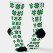 Irish Four Leaf Clover Sokken (Gebogen)