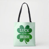 Irish Four Leaf Clover Tote Bag (Voorkant)