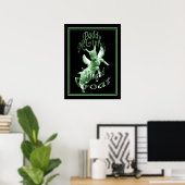 Irish Framed Print McGinty's Green Goat Art Print (Thuiskantoor)