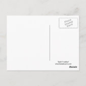 Irish Freckles girl Briefkaart (Achterkant)