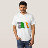 Irish Free State Ireland Flag  T-shirt (Voorkant volledig)