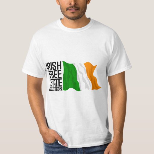 Irish Free State Ireland Flag  T-shirt (Voorkant)