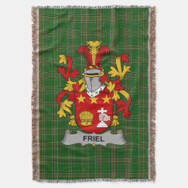 Irish Friel of O_Friel Wapen van de familie Crest Deken