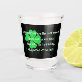 [Irish Friends] St. Patricks Day Toast - Black - Shot Glas (Voorkant)