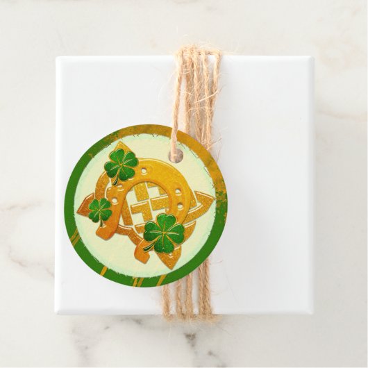 Irish Fun 3D Whimsey 2 Bedankjes Labels (In situ)