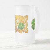 Irish Fun 3D Whimsey 2 Matglas Bierpul (Voorkant rechts)