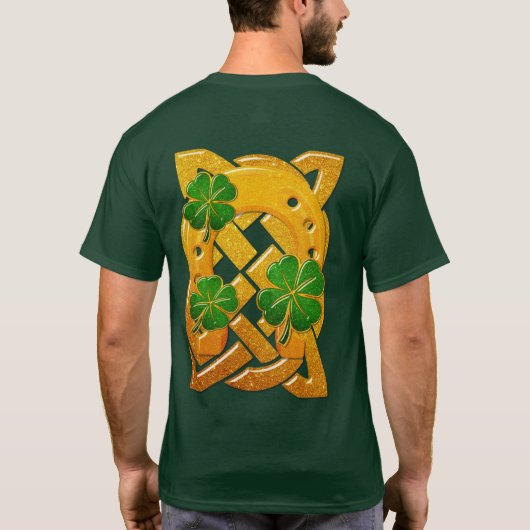 Irish Fun 3D Whimsey ALL ADULT T-shirt (Achterkant)
