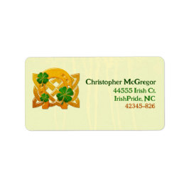 Irish Fun 3D Whimsey Etiket