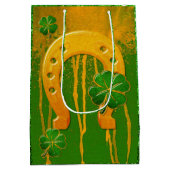 Irish Fun 3D Whimsey Medium Cadeauzakje (Achterkant)