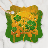 Irish Fun 3D Whimsey naar en van Bedankjes Labels (Voorkant)