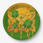 Irish Fun 3D Whimsey Papieren Bordje (Voorkant)