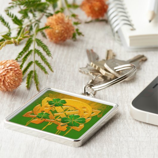 Irish Fun 3D Whimsey Sleutelhanger (Zijkant)