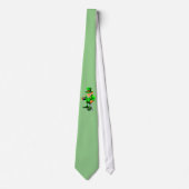IRISH FUNNY LEPRECHAUN stropdas (Voorkant)