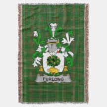 Irish Furlong Coat of Arms Family Crest Ireland