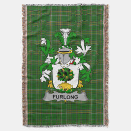 Irish Furlong Coat of Arms Family Crest Ireland Deken