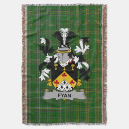 Irish Fyan of Faghan Wapen van de familie Crest Ir Deken