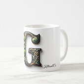 Irish G Monogram Coffee Mug Koffiemok (Voorkant rechts)